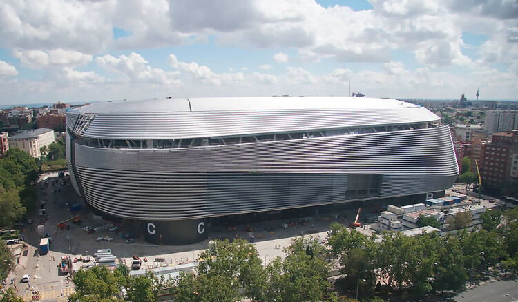 Estadio Santiago Bernabéu, home of Real Madrid CF
